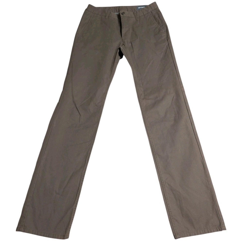 Bonobos The Original Chino Mens 32x36 Slim Fit Brown 100% Cotton Pants